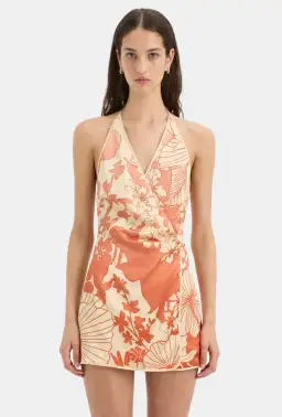 Cosmo Twist Mini Dress for rent on The Volte - image 3