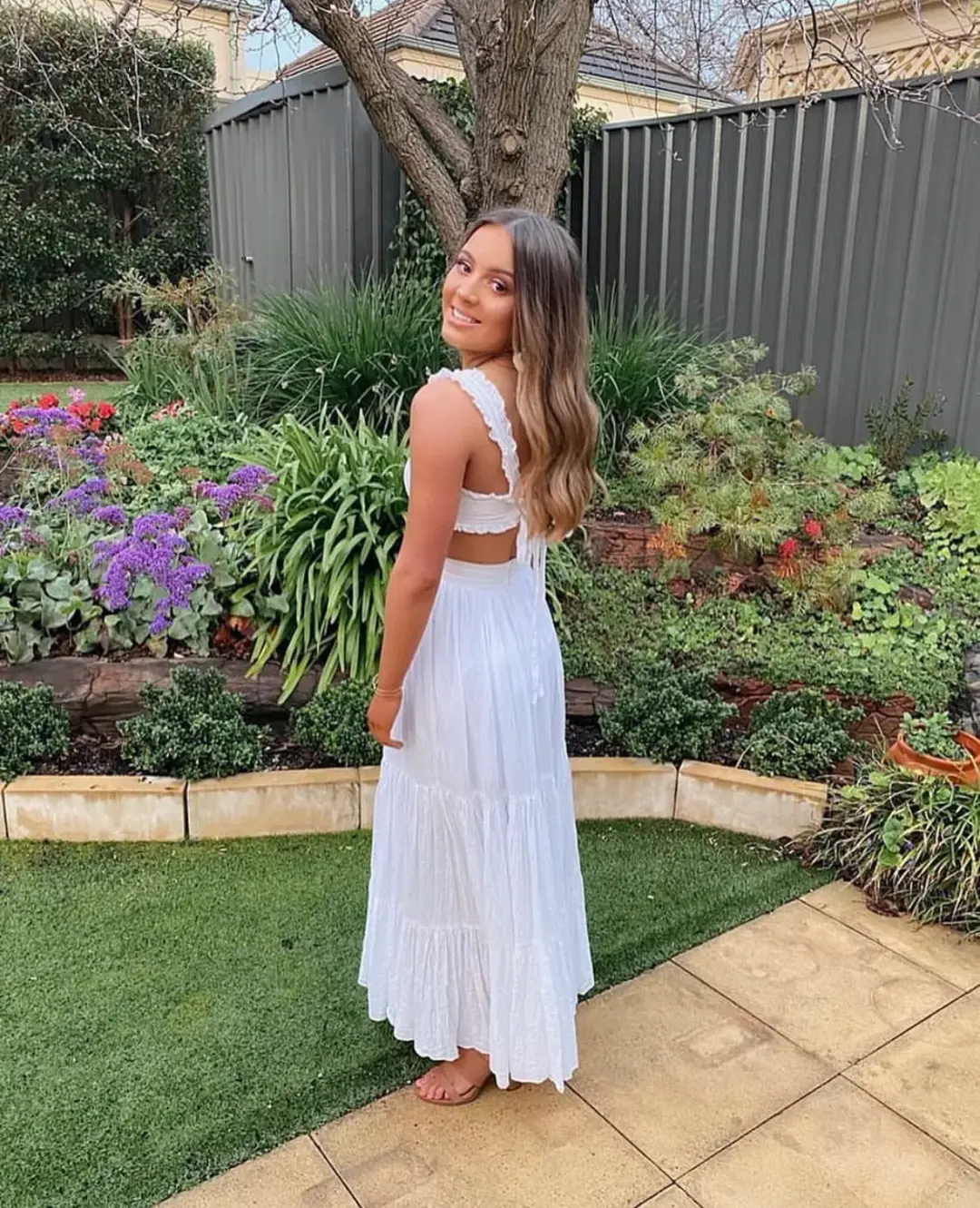 Bec & Bridge Koa Top Size 8 and Skirt Size 6 Set White for rent on The Volte - main image