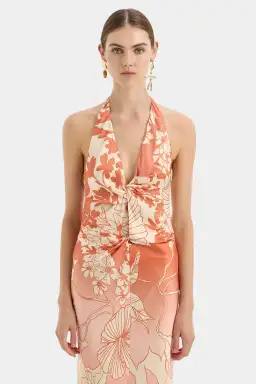 Sir The Label Como Twist Dress Paradiso Print Size 8 for rent on The Volte - image 3