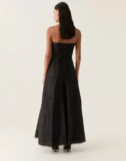AJE Soundscape Maxi Dress Black Size AU 8 for rent on The Volte - image 3