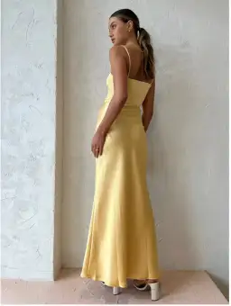 Bec & Bridge Nadia Maxi Dress in Straw Size AU 6 for rent on The Volte - image 2