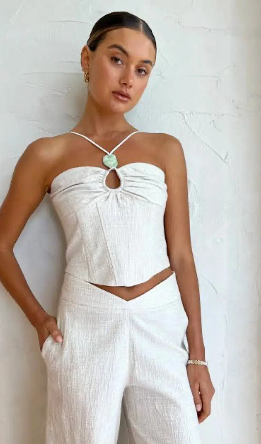 Viktoria and Woods Delta Bustier Natural Size 8 for rent on The Volte - main image