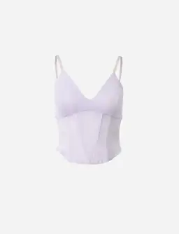 Viktoria and Woods Omega Bustier Lilac Size 6 for rent on The Volte - image 1