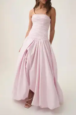Aje Violette Bubble Hem Maxi Dress pastel pink Size 16 for rent on The Volte - image 5