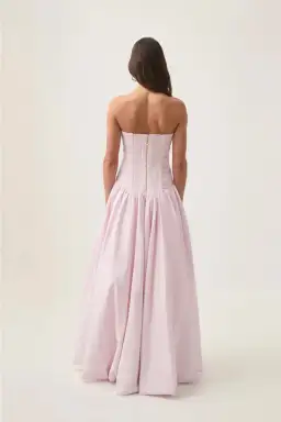 Aje Violette Bubble Hem Maxi Dress pastel pink Size 16 for rent on The Volte - image 3