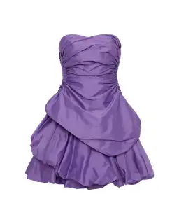 Aje Daybreak Strapless Mini Dress Deep Violet Size AU 10 for rent on The Volte - image 5