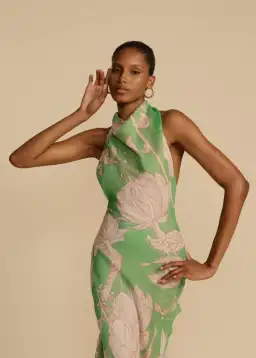Arcina Ori Josephine Dress Green Floral Print Size S / AU 8 for rent on The Volte - image 6