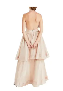 Aje Sienna Dress Blush Size 14 for rent on The Volte - image 2