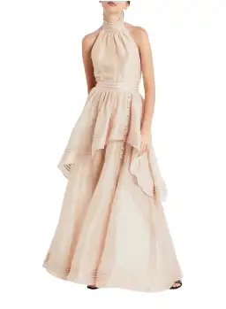 Aje Sienna Dress Blush Size 14 for rent on The Volte - image 1