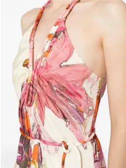 Manning Cartell Distorted Floral Dress Multi Size 4 for rent on The Volte - image 4