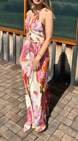 Manning Cartell Distorted Floral Dress Multi Size 4 for rent on The Volte - image 6