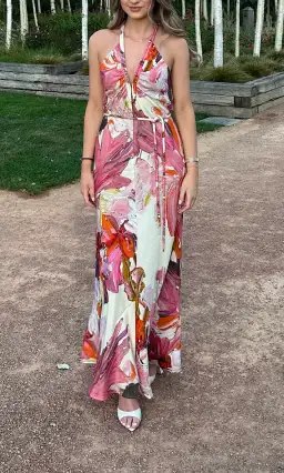 Manning Cartell Distorted Floral Dress Multi Size 4 for rent on The Volte - image 5