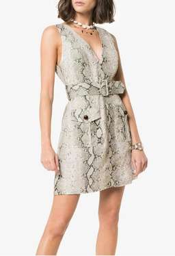 Zimmermann Corsage Safari Mini Dress Python Size 1 for rent on The Volte - image 5