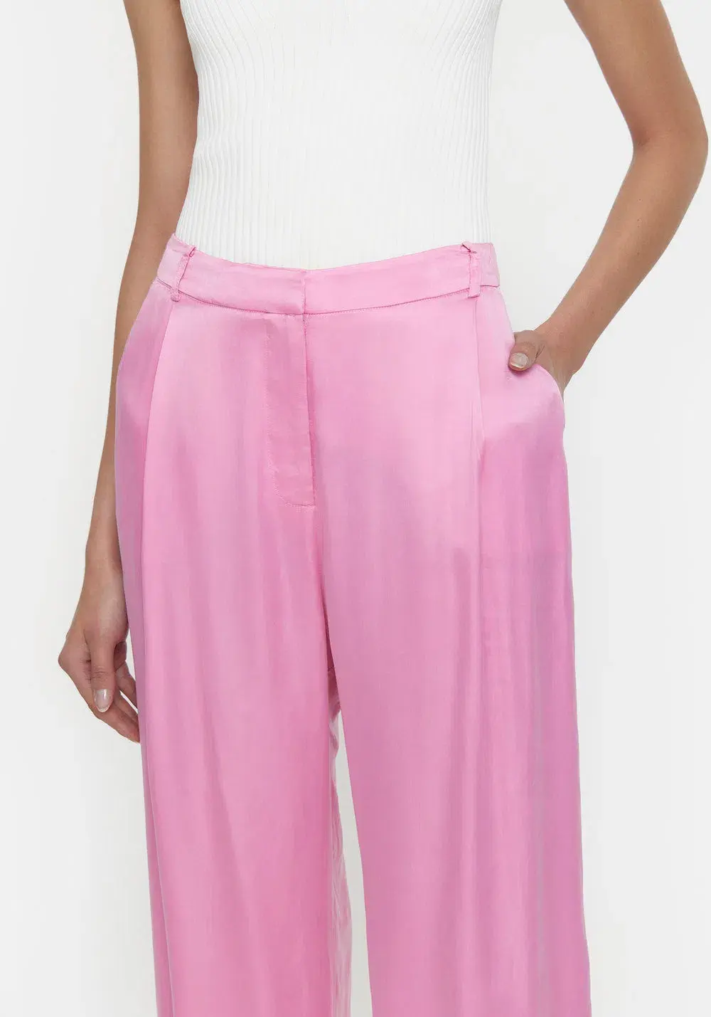Viktoria & Woods Verse Pant in Flash Pink Size AU 8 for rent on The Volte - main image
