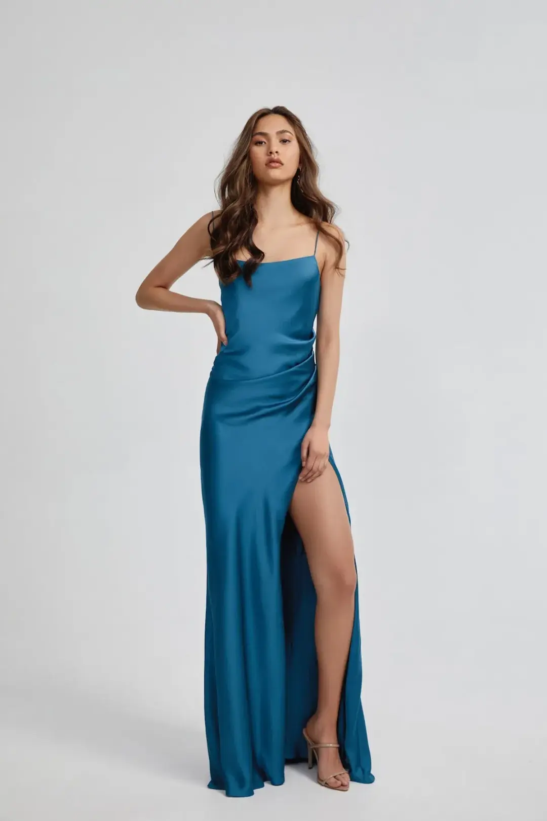 Lexi Romy Dress in Teal Size 12 for rent on The Volte - main image