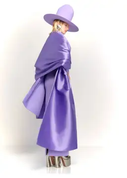 Solace London Lyana Maxi Dress Lilac Size 8 for rent on The Volte - image 3