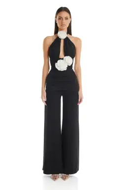 Eliya The Label Leontina Jumpsuit Black Size XS / AU 6 for rent on The Volte - image 1