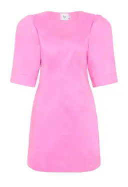 Aje Hunter Twisted Mini Dress Pink Size 10 for rent on The Volte - image 5