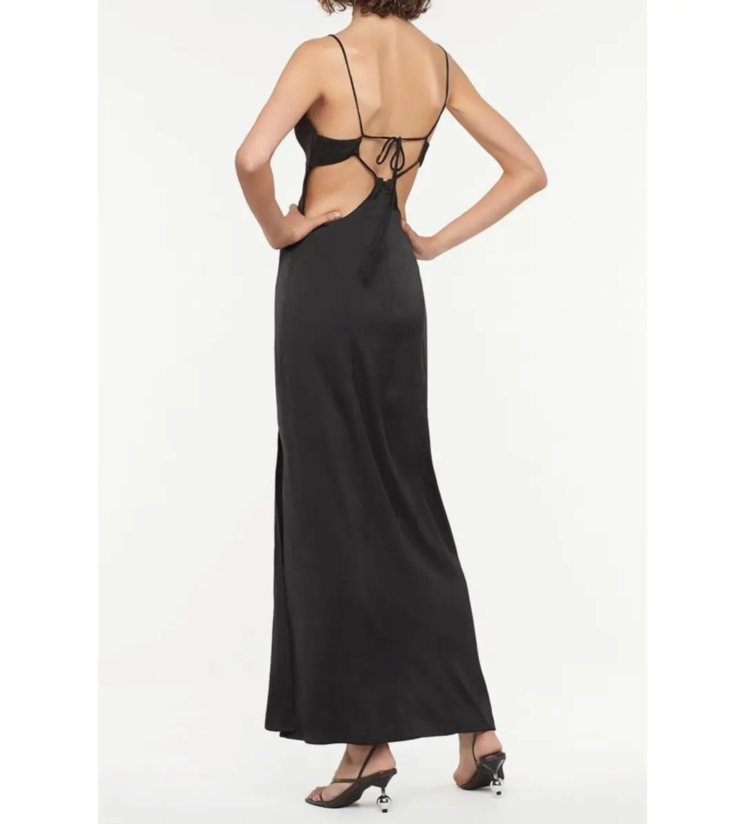 Manning Cartell Facetime Slip Gown Black Size 8 for rent on The Volte - main image