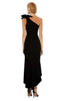 TIE SHOULDER WAVE GOWN