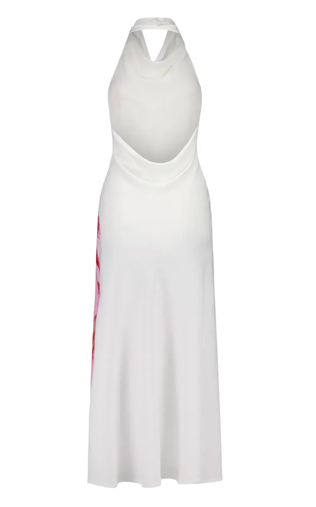 With Harper Lu Cowl Slip Dress White Rose Size XS / AU 6 for rent on The Volte - main image