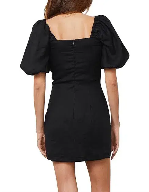 Bec & Bridge Love Addiction Mini Dress Black Size AU 8 for rent on The Volte - main image