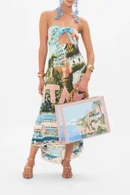 Camilla Round Neck Kaftan From Sorrento with Love One Size for rent on The Volte - image 4