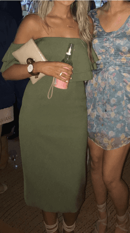 Keepsake the Label Two Fold Dress Green Size 8 for rent on The Volte - image 5