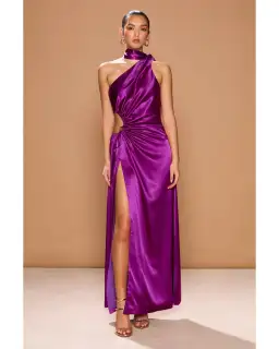 Sonya Moda Alia Maxi Dress Viola Purple Size M / AU 10
