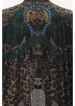 Camilla Kimono Coat Surrealist Xanadu Size 12/M for rent on The Volte - image 5