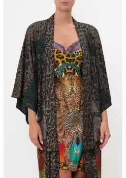 Camilla Kimono Coat Surrealist Xanadu Size 12/M for rent on The Volte - image 2