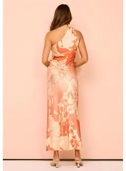 Sir the Label Como Asymmetric Midi Dress Paradiso Print Size AU 6 for rent on The Volte - image 3