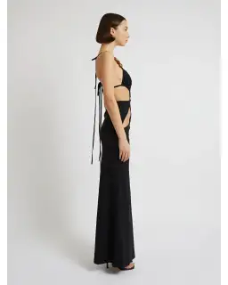 Christopher Esber Displace Lycra Dress With Crystal in Black Size AU 10 for rent on The Volte - image 3