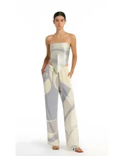 Sir The Label Adrianna Pants & Scarf Set in Multi Size AU 6 for rent on The Volte - image 1