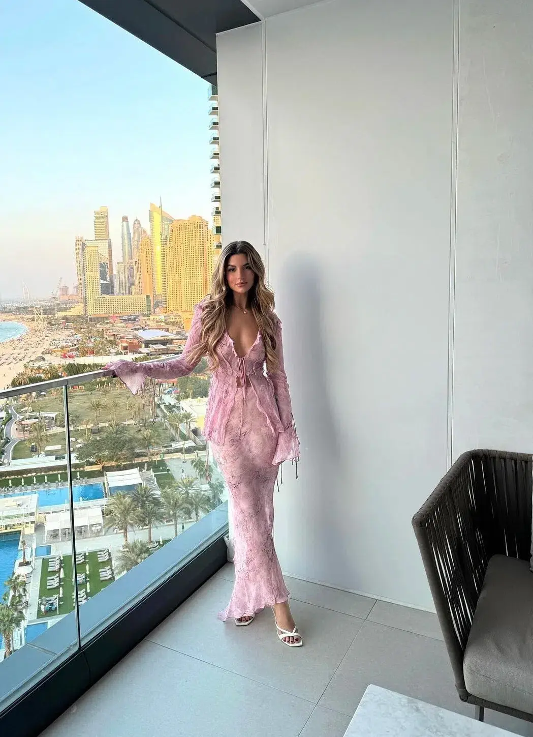 Rat & Boa Cobra Set in Pink Size L/ AU 12 for rent on The Volte - main image