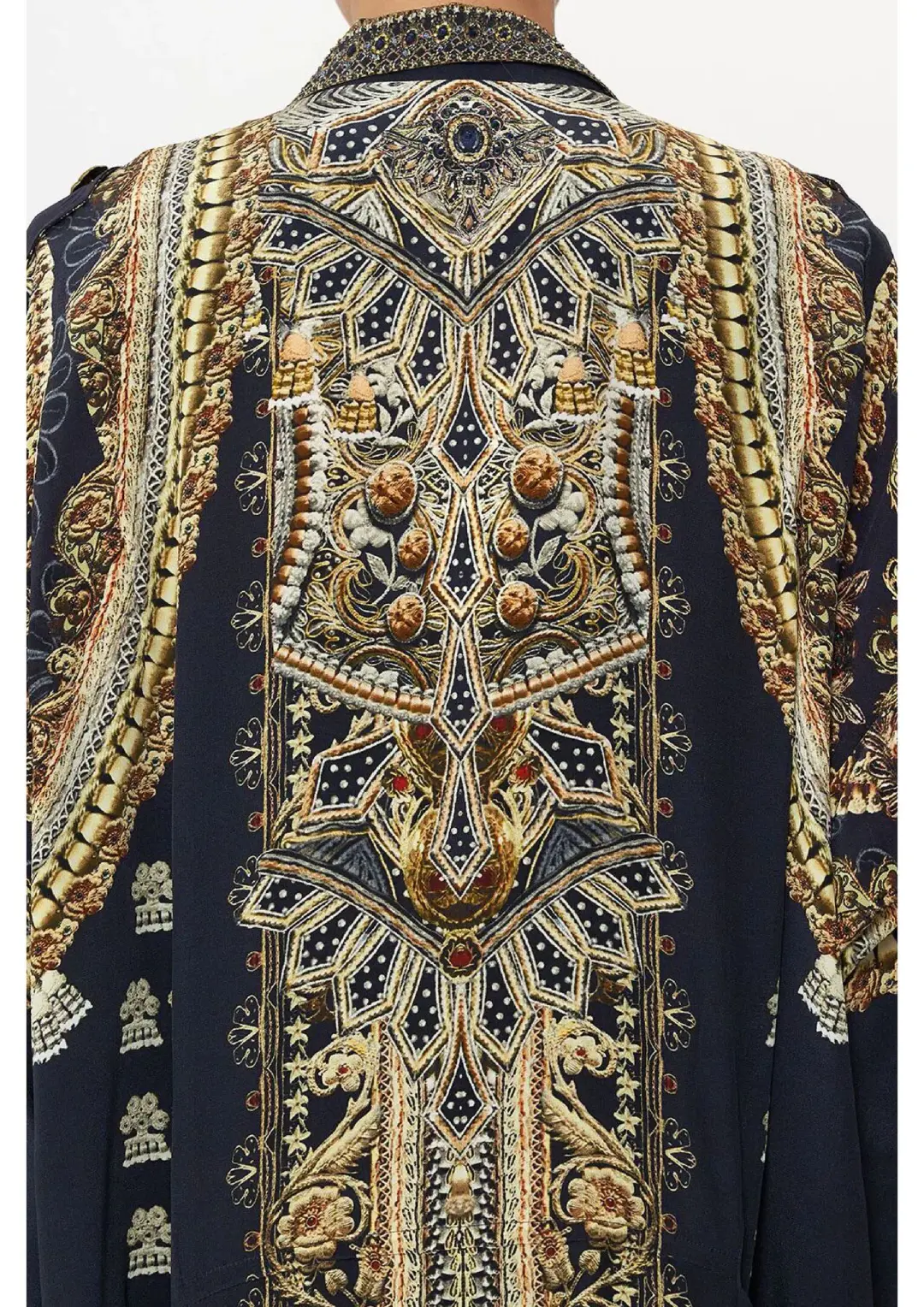 Camilla It's All Over Terero Relaxed Panel Coat Multi Size 12 for rent on The Volte - main image