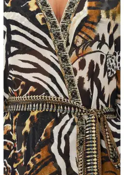 Camilla What's New Pussycat High Low Layer With Tie Multi Size M/ AU 12 for rent on The Volte - image 3