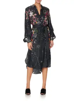 Camilla To The Gypsy High Low Midi Shirt Multi Size M/Au 12 for rent on The Volte - image 1