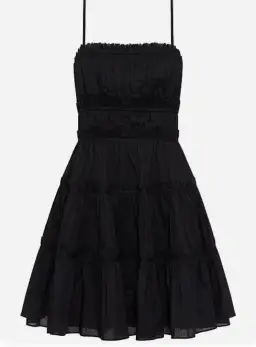 Aje Breathless Mini Dress Black Size 14 for rent on The Volte - image 5