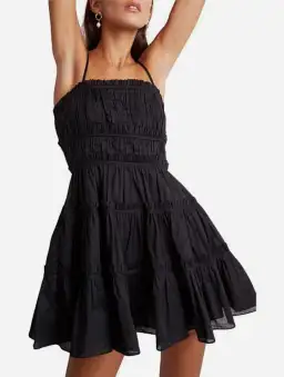 Aje Breathless Mini Dress Black Size 14 for rent on The Volte - image 4