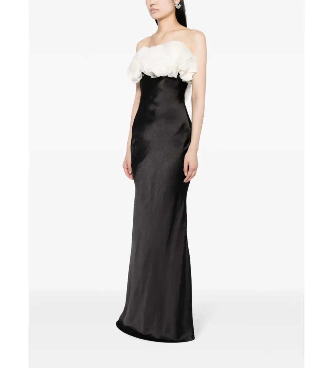 Rachel Gilbert Eyelar Gown Black Size 3/Au 12 for rent on The Volte - main image