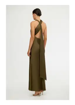 Significant Other Annabel Dress Khaki Size 10 for rent on The Volte - image 3