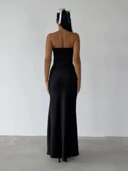 Bec & Bridge The Dreamer Strapless Dress in Black Size 6 for rent on The Volte - image 2