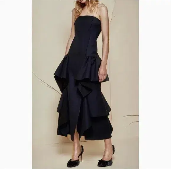 Acler Bauer Formal Dress Navy Size 6  - Image 1