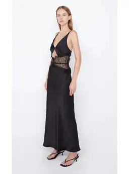 Bec & Bridge Camille Maxi Dress Black Size AU 10 for rent on The Volte - image 2
