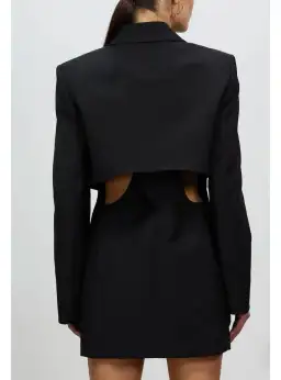 Camilla and Marc Portman Blazer Dress Black Size AU 10 for rent on The Volte - image 2