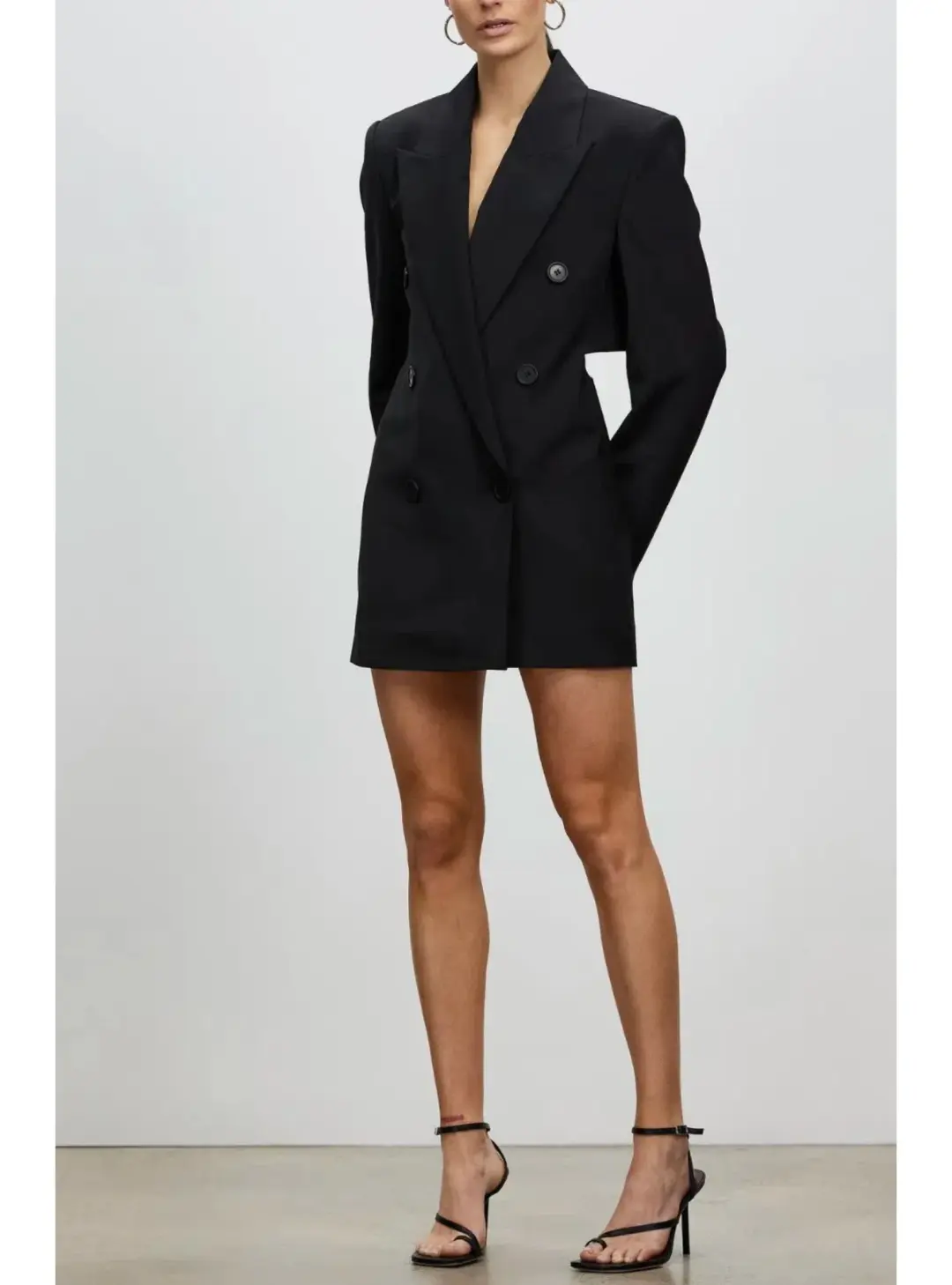 Camilla and Marc Portman Blazer Dress Black Size AU 10 for rent on The Volte - main image