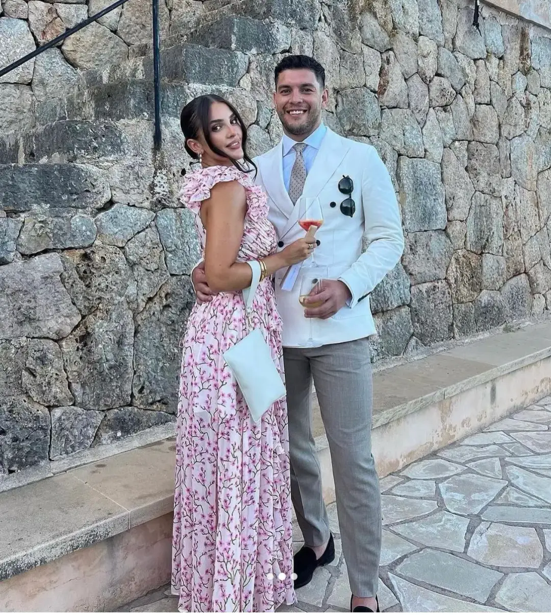 Anne Louise Pink Cassini Dress Floral Size S / AU 8 for rent on The Volte - main image