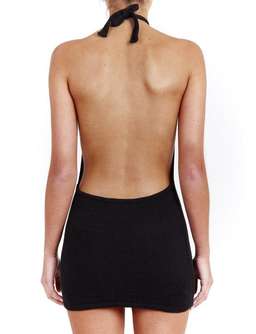 Bamba Swim Bounty Dress in Black - Size Small
