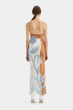 Sir the Label Sorrento Slip Dress in Scarpia Print Size 10 for rent on The Volte - image 3